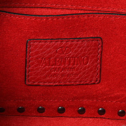 Exclusive Valentino Pebbled Calfskin Rockstud Camera Bag — Detail View