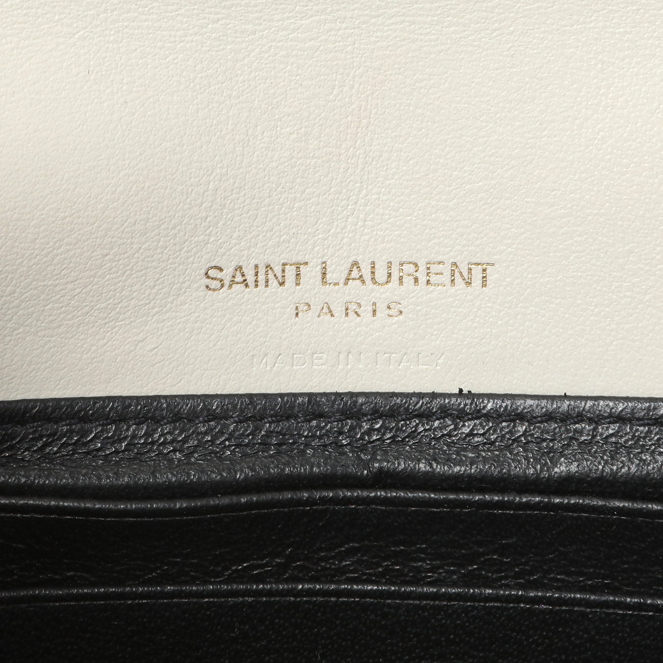 Exclusive Saint Laurent Ivory Calfskin Kate Belt Bag — Alternate View 9