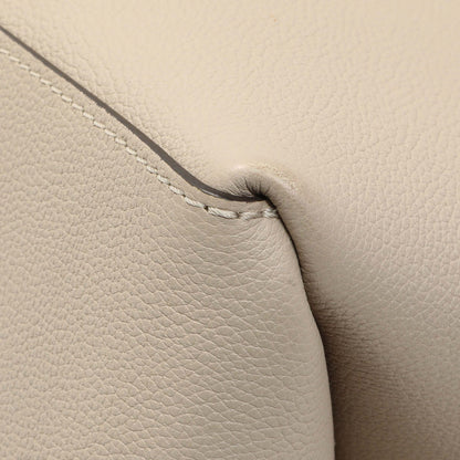 Exclusive Louis Vuitton Greige Grained Calfskin Lockme Shopper — Alternate View 7