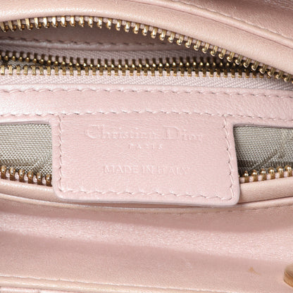 Exclusive Christian Dior Lotus Pearly Lambskin Cannage Medium Lady Dior — Alternate View 9