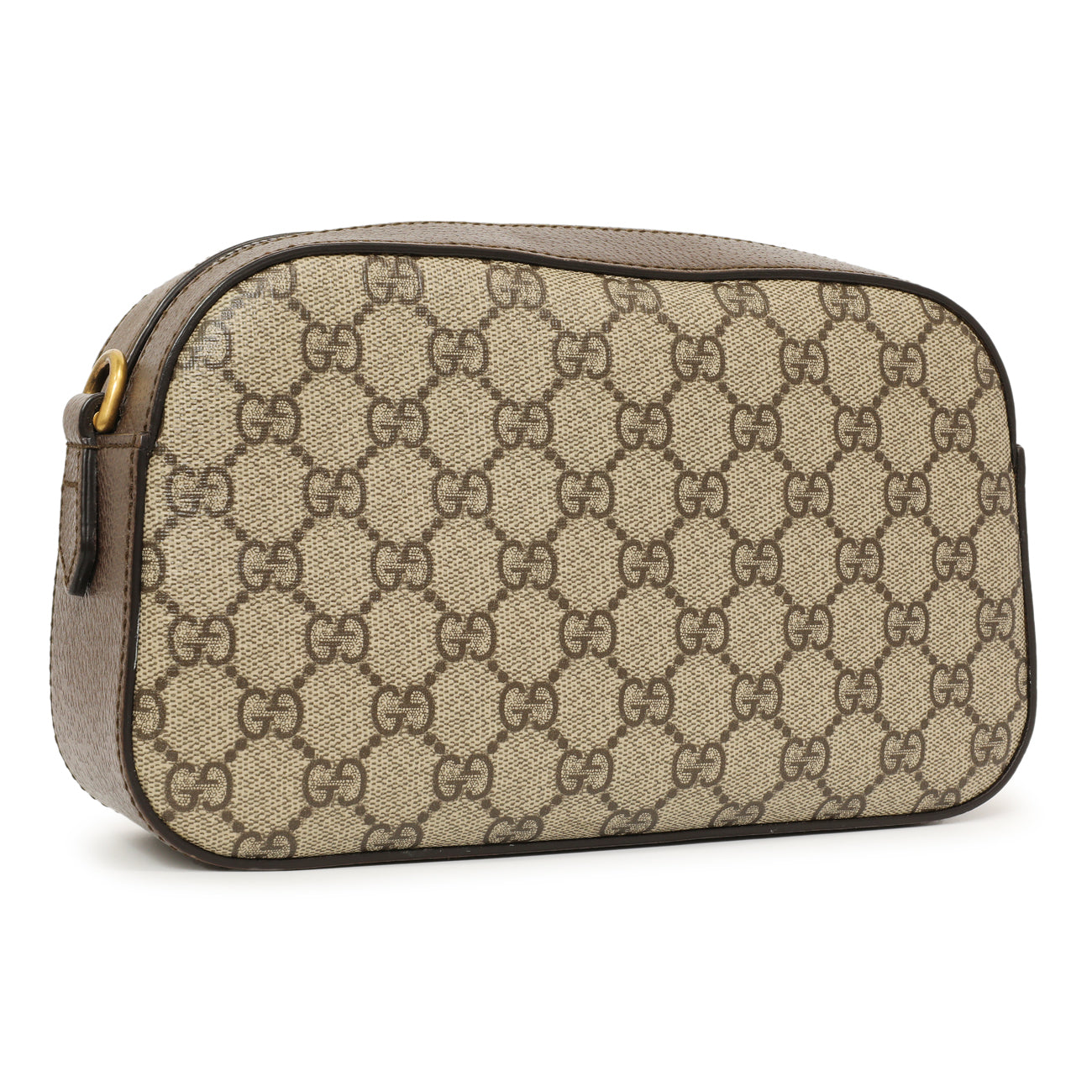 Exclusive Gucci GG Supreme Monogram Web Neo Vintage Shoulder Bag — Side View