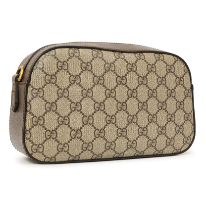 Exclusive Gucci GG Supreme Monogram Web Neo Vintage Shoulder Bag — Side View
