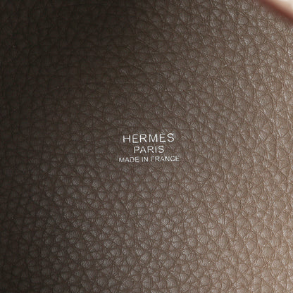 Exclusive Hermes Etoupe Clemence Picotin Lock 18 — Alternate View 9