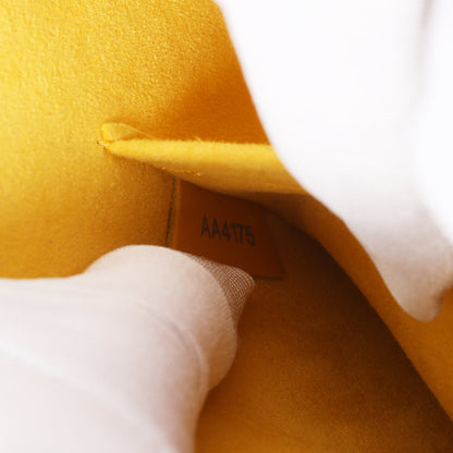 Exclusive Louis Vuitton Yellow Epi Alma BB — Detail View