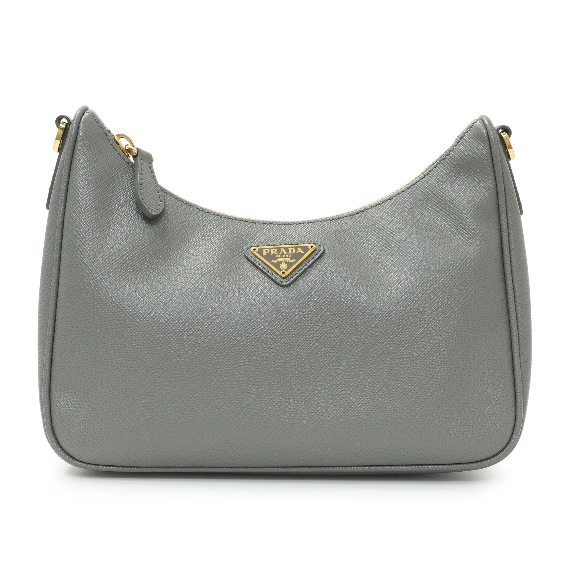 Exclusive Prada Ardesia Saffiano Re-Edition 2005 Shoulder Bag — Side View