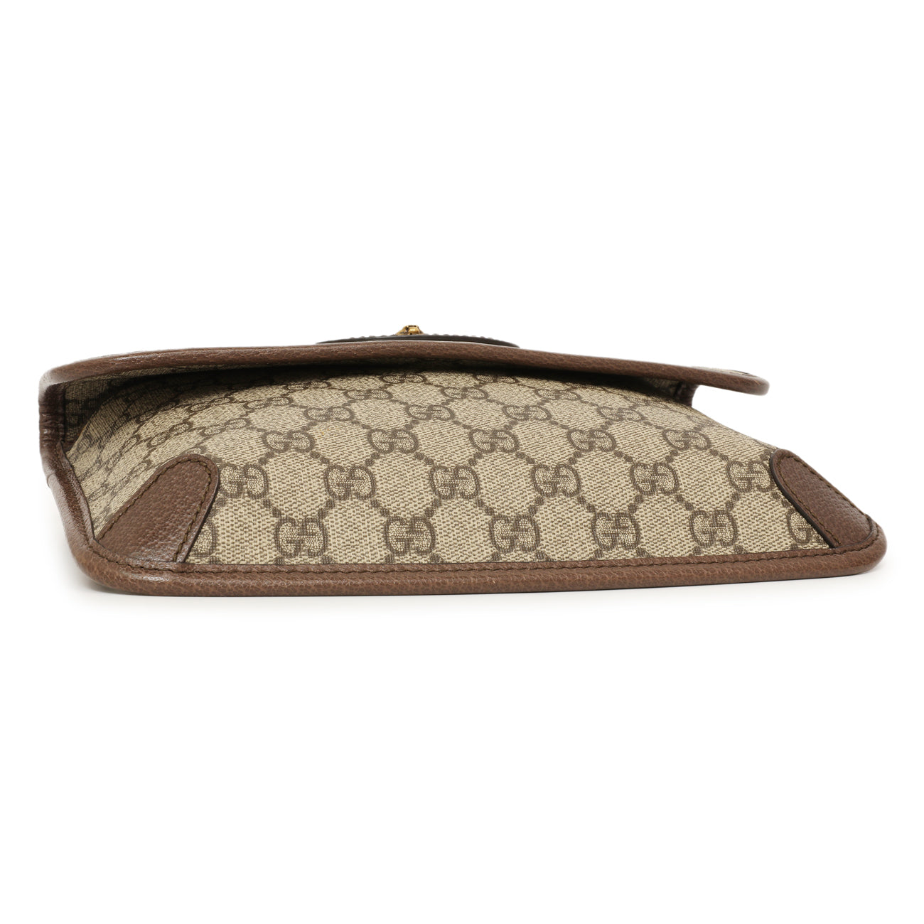 Exclusive Gucci GG Supreme Monogram Neo Vintage Web Belt Bag — Back View