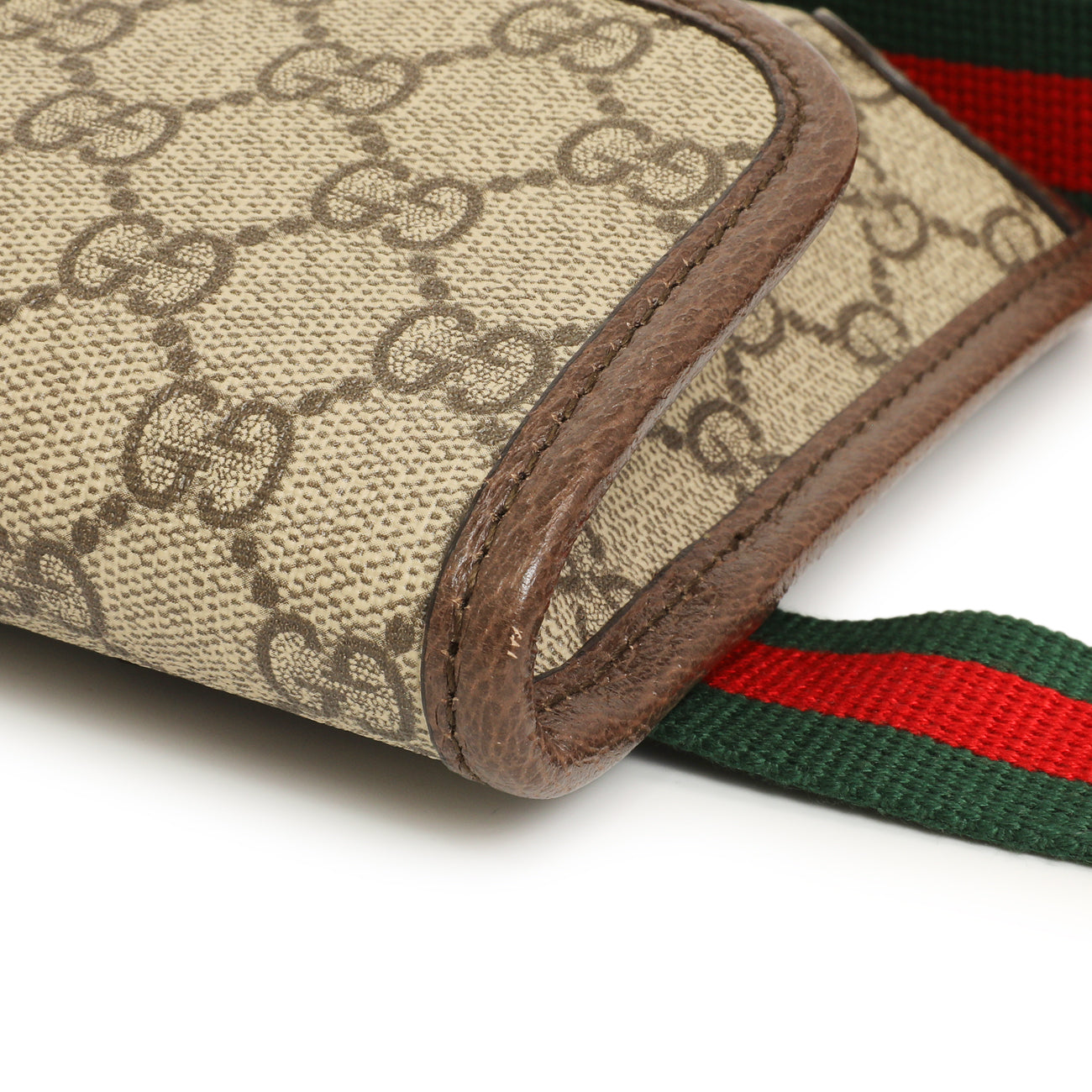 Exclusive Gucci GG Supreme Monogram Neo Vintage Web Belt Bag — Alternate View 7