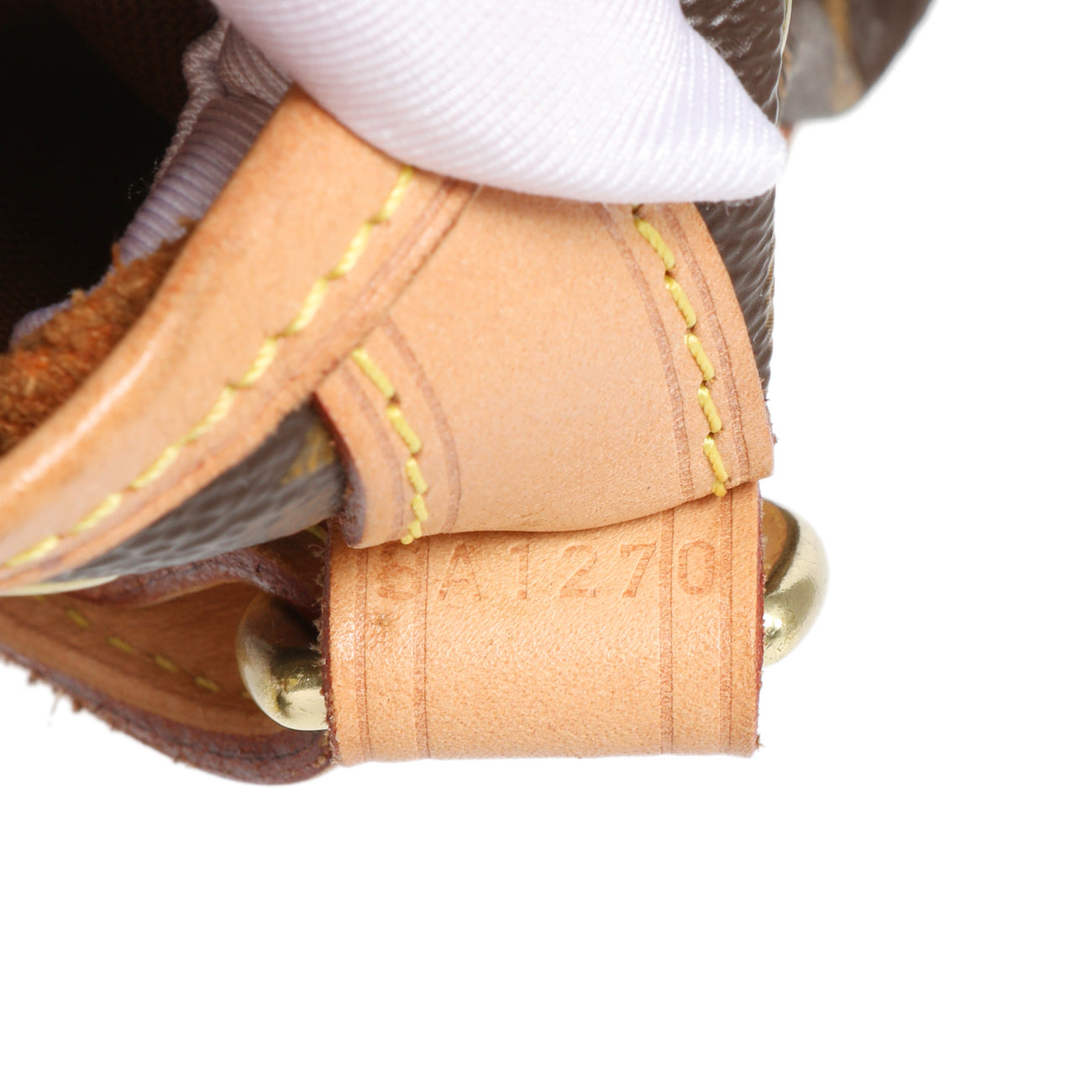 Exclusive Louis Vuitton Monogram Noe BB — Detail View