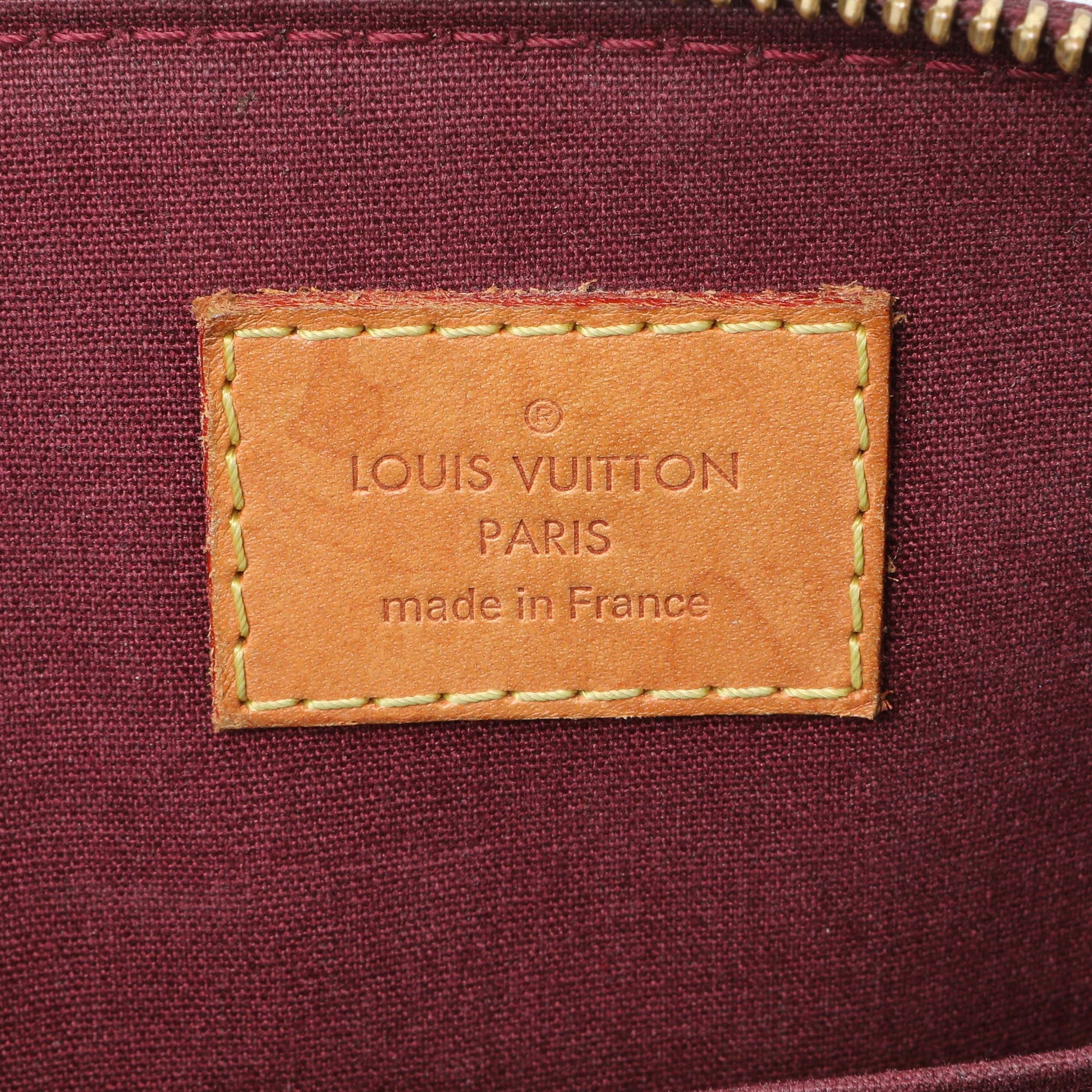 Exclusive Louis Vuitton Rouge Fauviste Monogram Vernis Sherwood PM — Alternate View 9