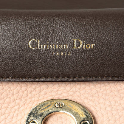 Exclusive Christian Dior Light Pink Bullcalf Mini Be Dior Flap — Detail View