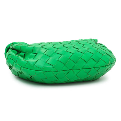 Exclusive Bottega Veneta Parakeet Nappa Intrecciato Mini Jodie — Back View