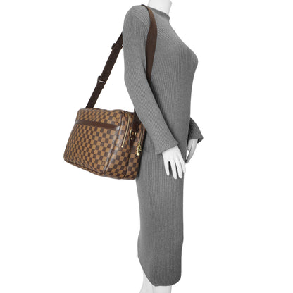 Exclusive Louis Vuitton Damier Ebene Reporter GM — Alternate View 8