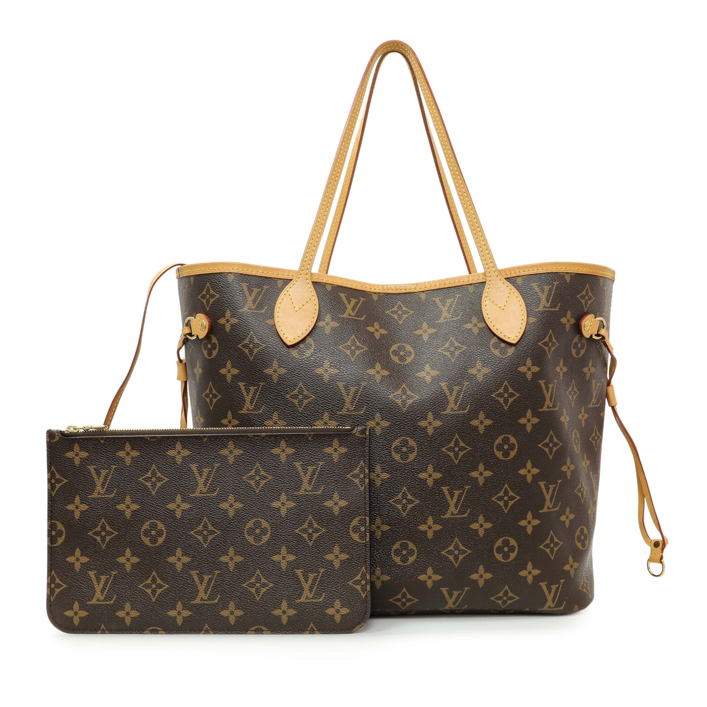 Exclusive Louis Vuitton Monogram Neverfull MM — Front View