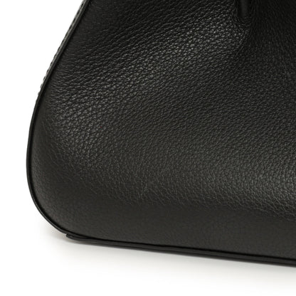 Exclusive Delvaux Black Grained Calfskin Brillant MM — Alternate View 8