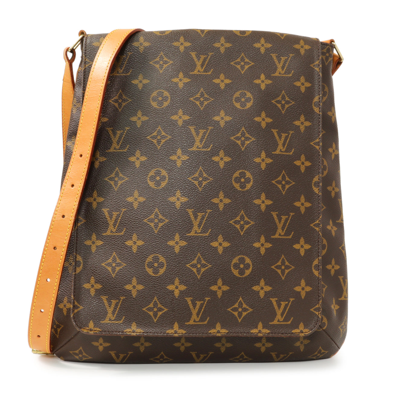 Exclusive Louis Vuitton Monogram Musette GM — Front View
