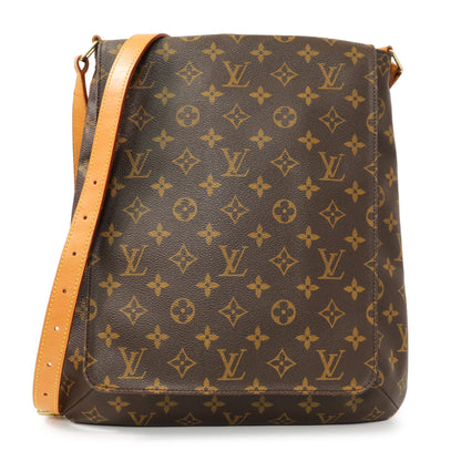 Exclusive Louis Vuitton Monogram Musette GM — Front View