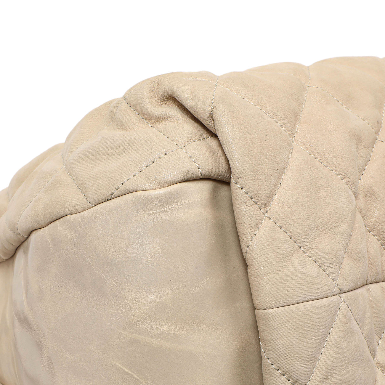 Exclusive Chanel Beige Quilted Iridescent Calfskin Coco Daily — Alternate View 8