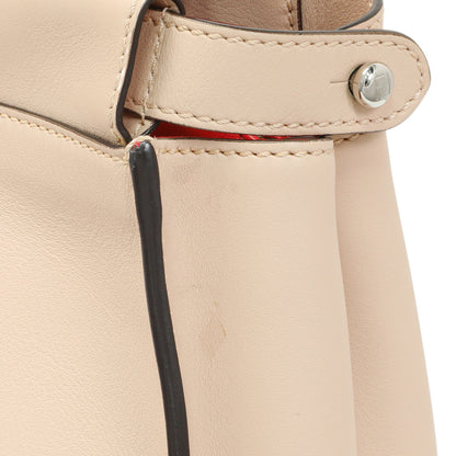 Exclusive Fendi Rosa Plaster Vitello Medium Peekaboo Iconic Satchel — Alternate View 11