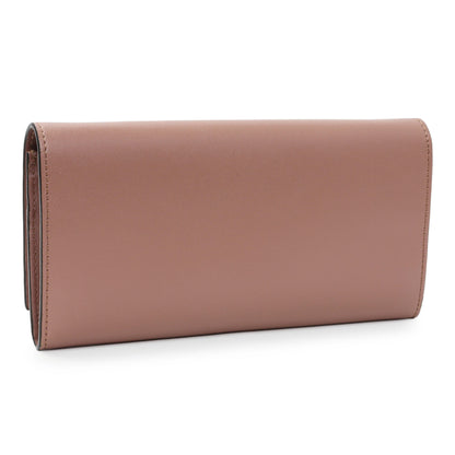 Exclusive Fendi English Rose Calfskin By The Way Chain Wallet — Side View