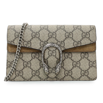 Exclusive Gucci GG Supreme Monogram Super Mini Dionysus — Front View