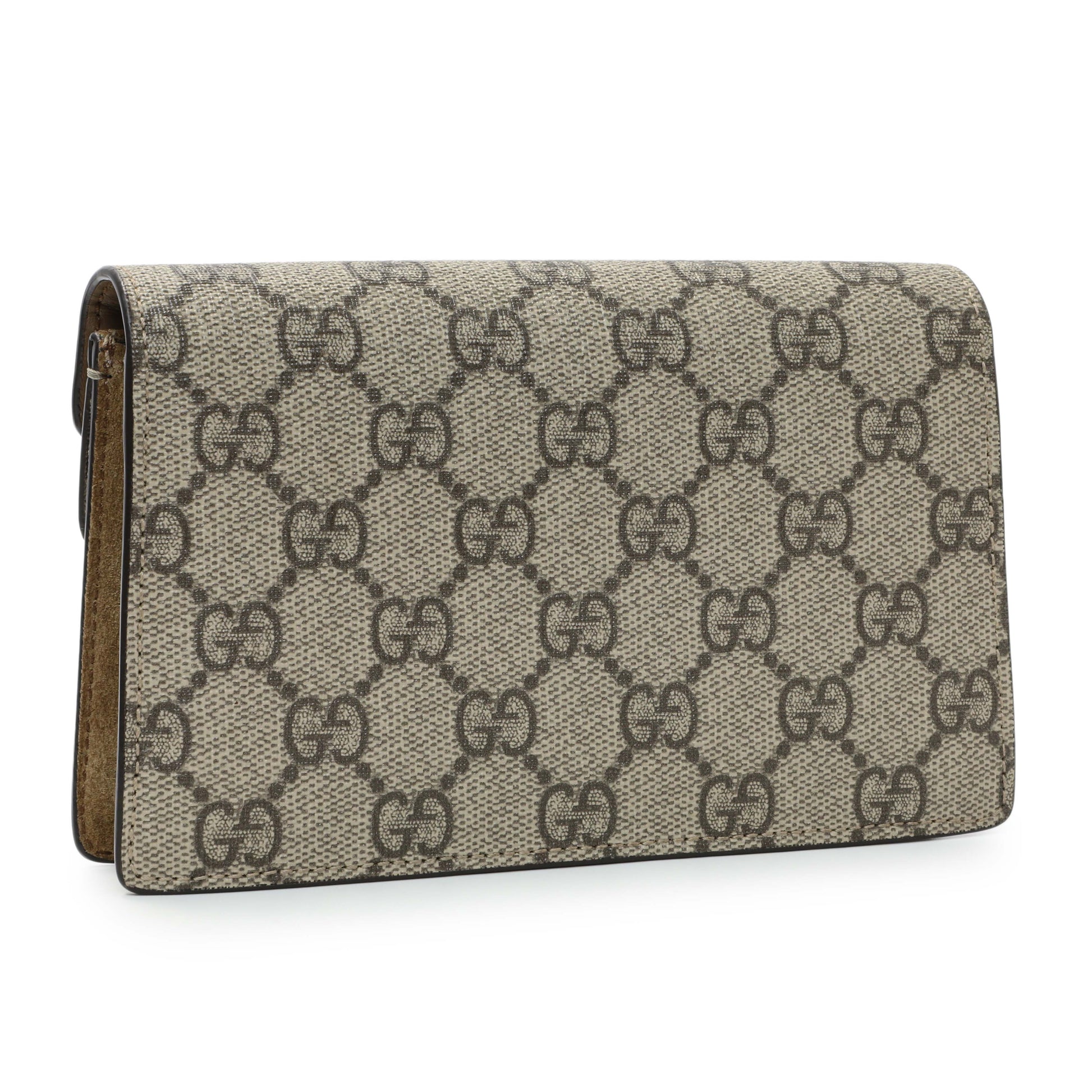 Exclusive Gucci GG Supreme Monogram Super Mini Dionysus — Side View