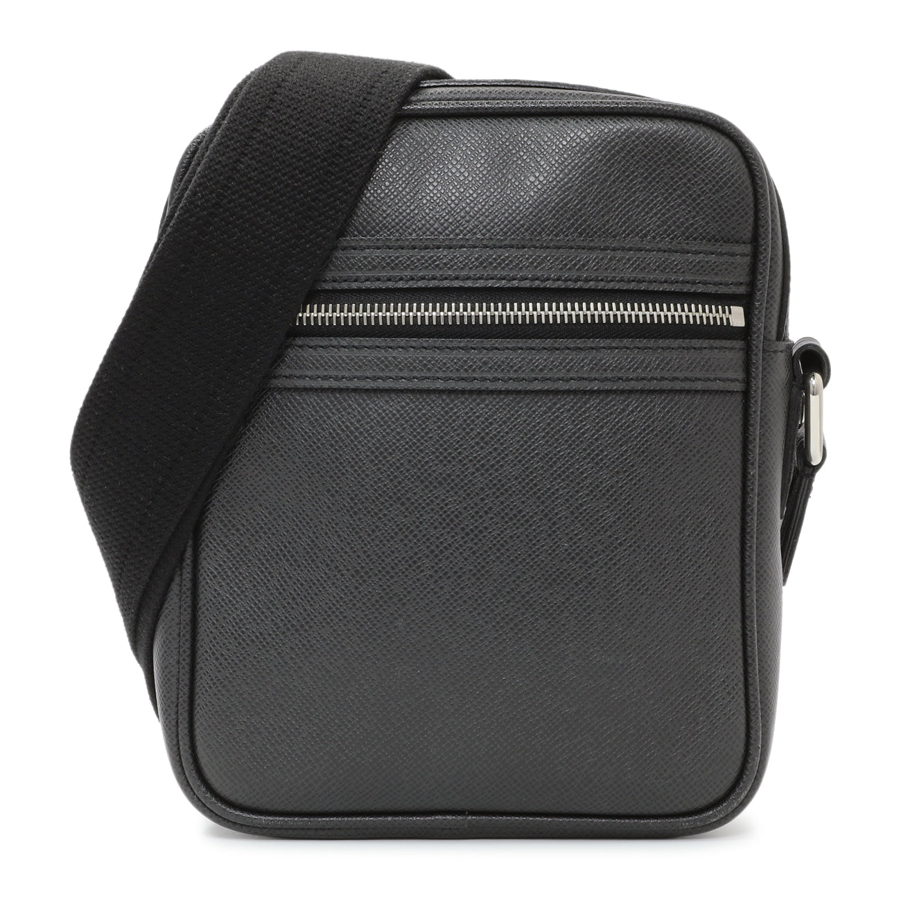 Exclusive Louis Vuitton Ardoise Taiga Dimitri Messenger — Front View