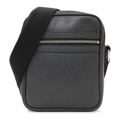 Exclusive Louis Vuitton Ardoise Taiga Dimitri Messenger — Front View