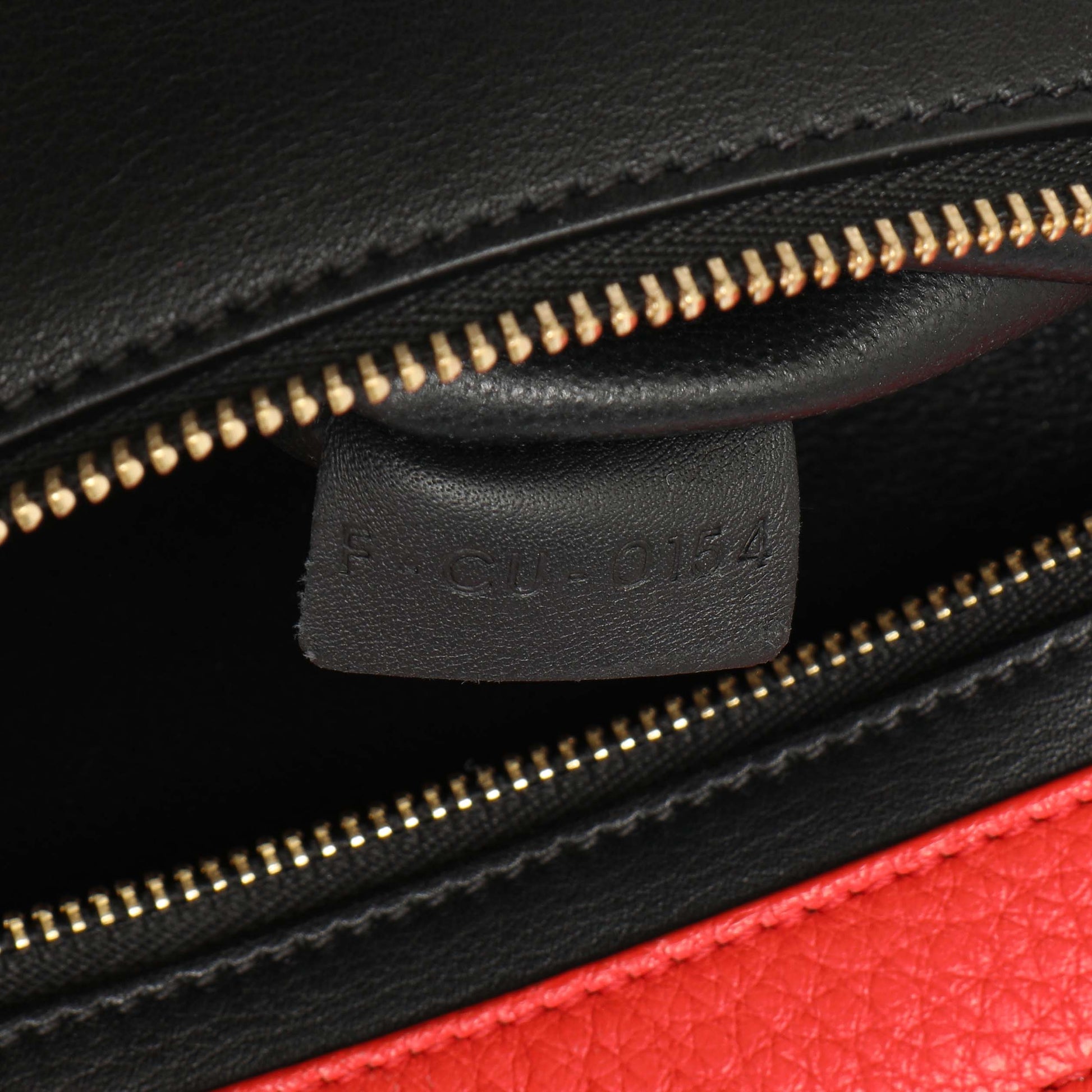 Exclusive Celine Tri-Color Calfskin Suede Medium Trapeze — Alternate View 10