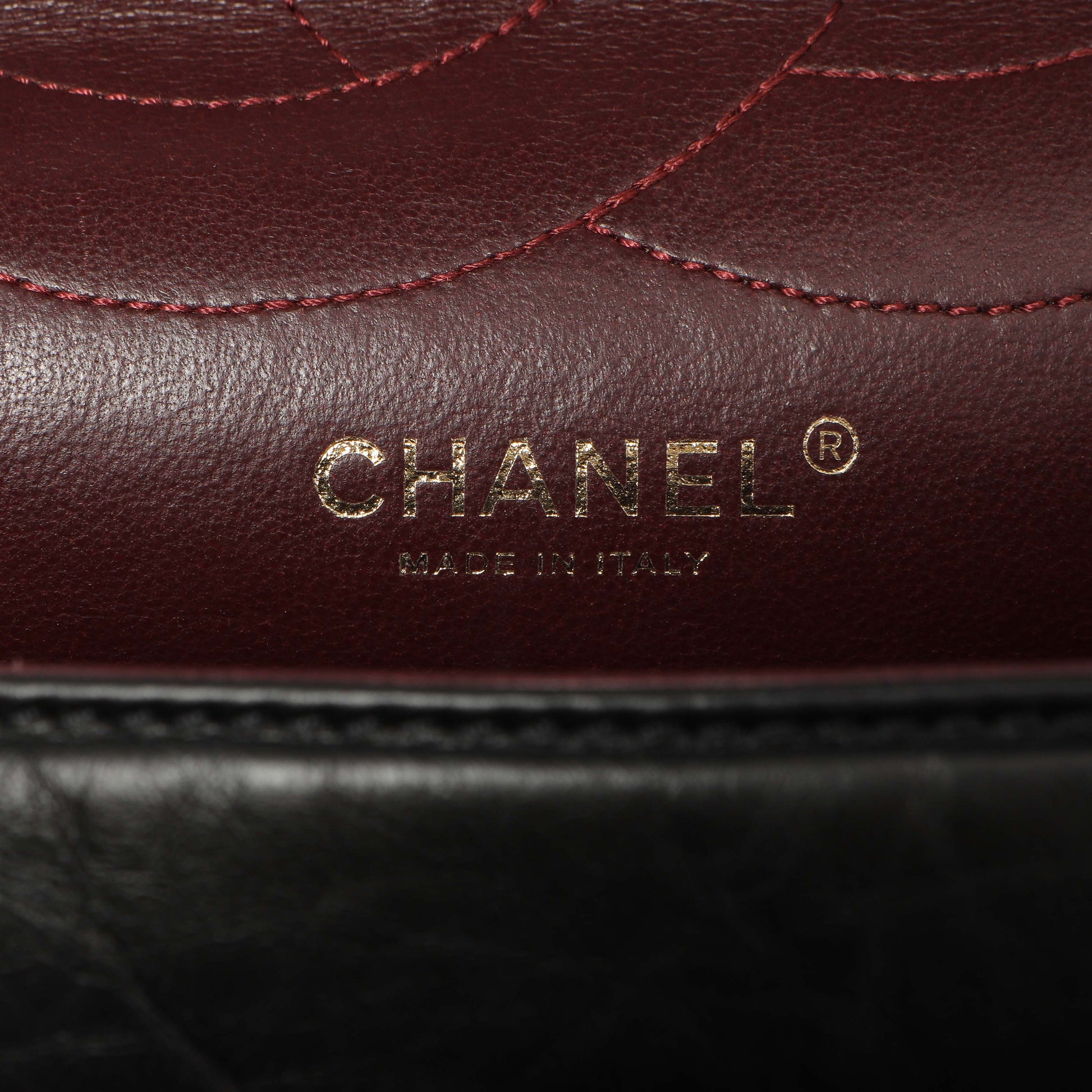Exclusive Chanel Black Quilted Aged Calfskin 2.55 Reissue Double Flap 227 — Alternate View 7