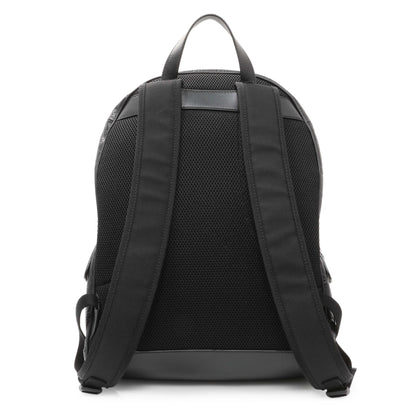 Exclusive Gucci Black Guccissima Signature Day Backpack — Side View