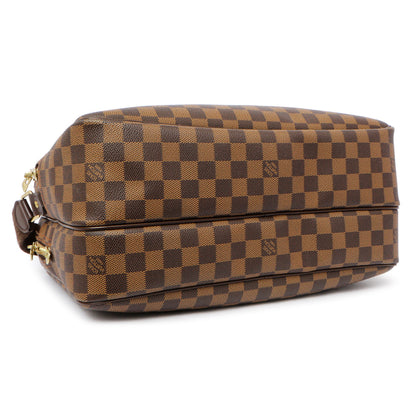 Exclusive Louis Vuitton Damier Ebene Reporter GM — Back View
