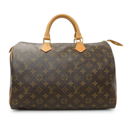 Exclusive Louis Vuitton Monogram Speedy 35 — Front View