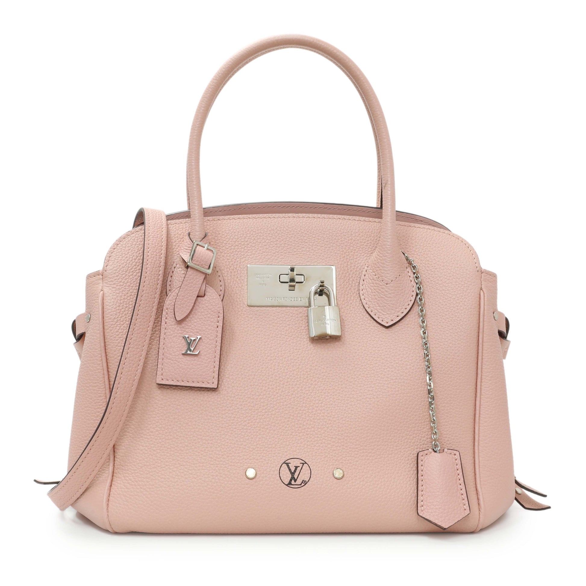 Exclusive Louis Vuitton Pink Milla PM — Front View