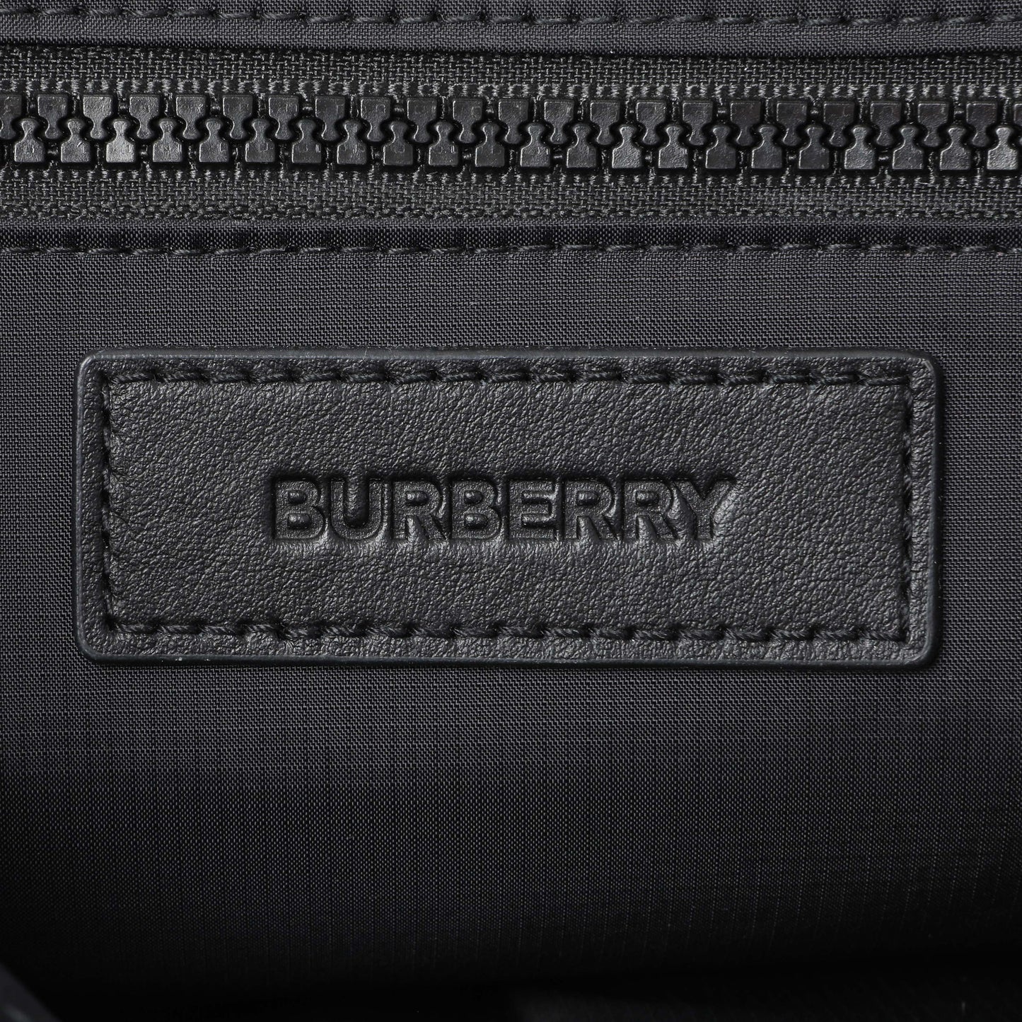 Exclusive Burberry Mixed Check-Print Dewey Backpack — Detail View