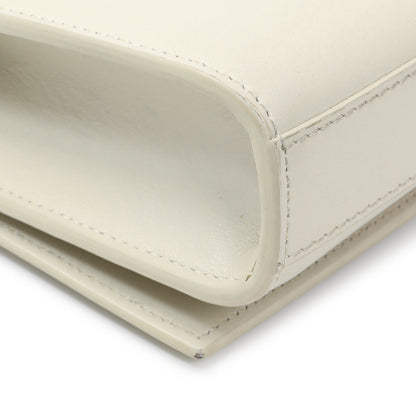 Exclusive Saint Laurent Ivory Calfskin Kate Belt Bag — Lifestyle View
