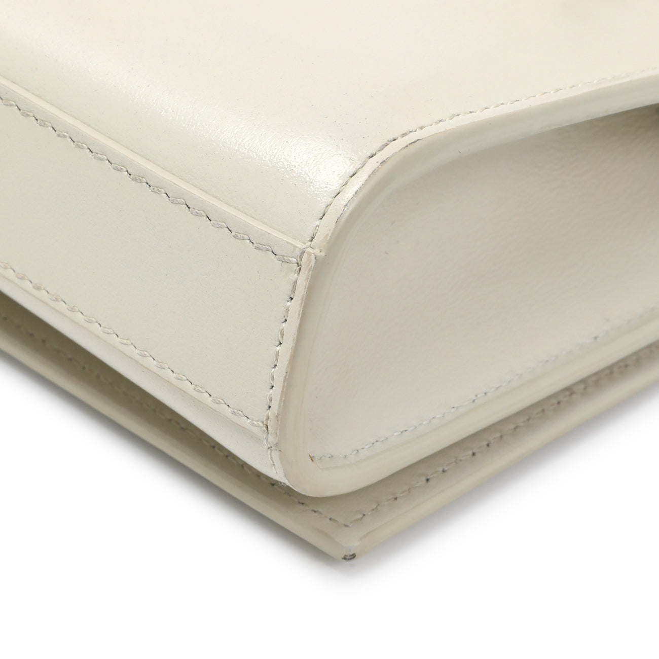 Exclusive Saint Laurent Ivory Calfskin Kate Belt Bag — Alternate View 7