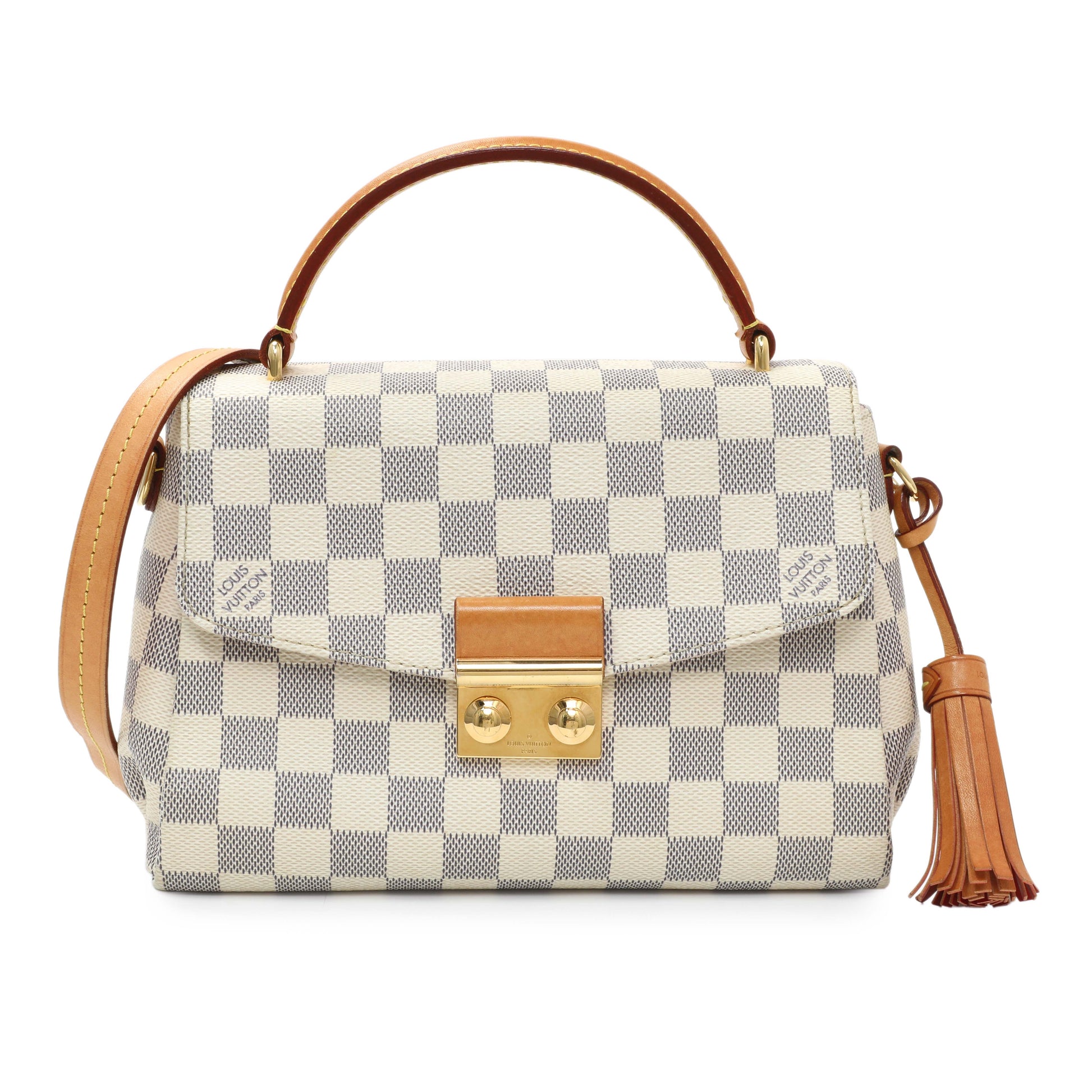 Exclusive Louis Vuitton Damier Azur Croisette — Front View