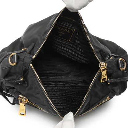Exclusive Prada Black Tessuto Nylon Crossbody — Alternate View 8