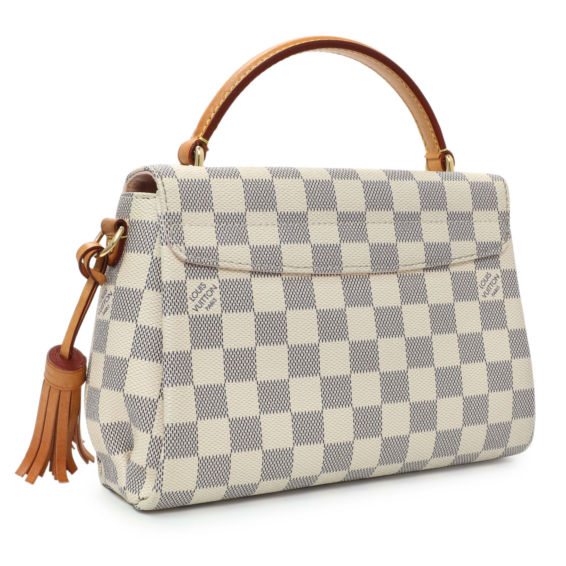 Exclusive Louis Vuitton Damier Azur Croisette — Side View