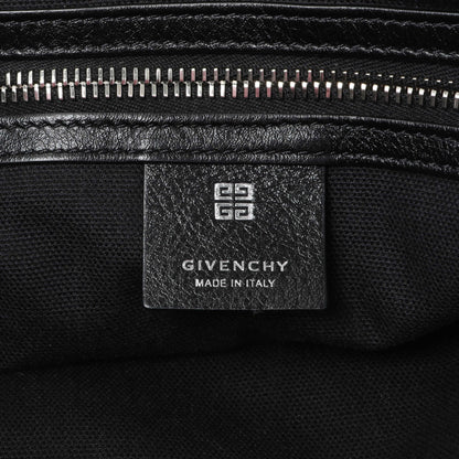 Exclusive Givenchy Black Buffalo Medium Voyou Bag — Detail View