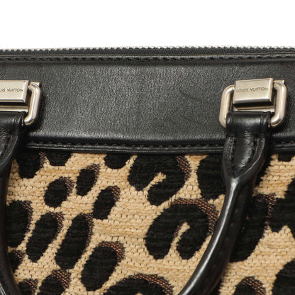 Exclusive Louis Vuitton Jacquard Velvet Leopard Print Stephen Sprouse Baby Bag — Alternate View 7