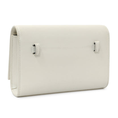 Exclusive Saint Laurent Ivory Calfskin Kate Belt Bag — Side View