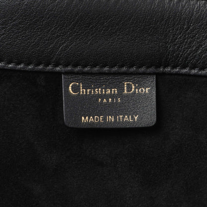Exclusive Christian Dior Black Calfskin Embossed Medium Book Tote — Alternate View 9