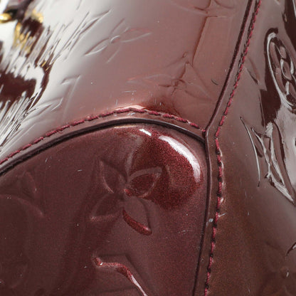Exclusive Louis Vuitton Rouge Fauviste Monogram Vernis Sherwood PM — Top View