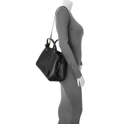 Exclusive Louis Vuitton Black Empreinte Montaigne MM — Alternate View 7