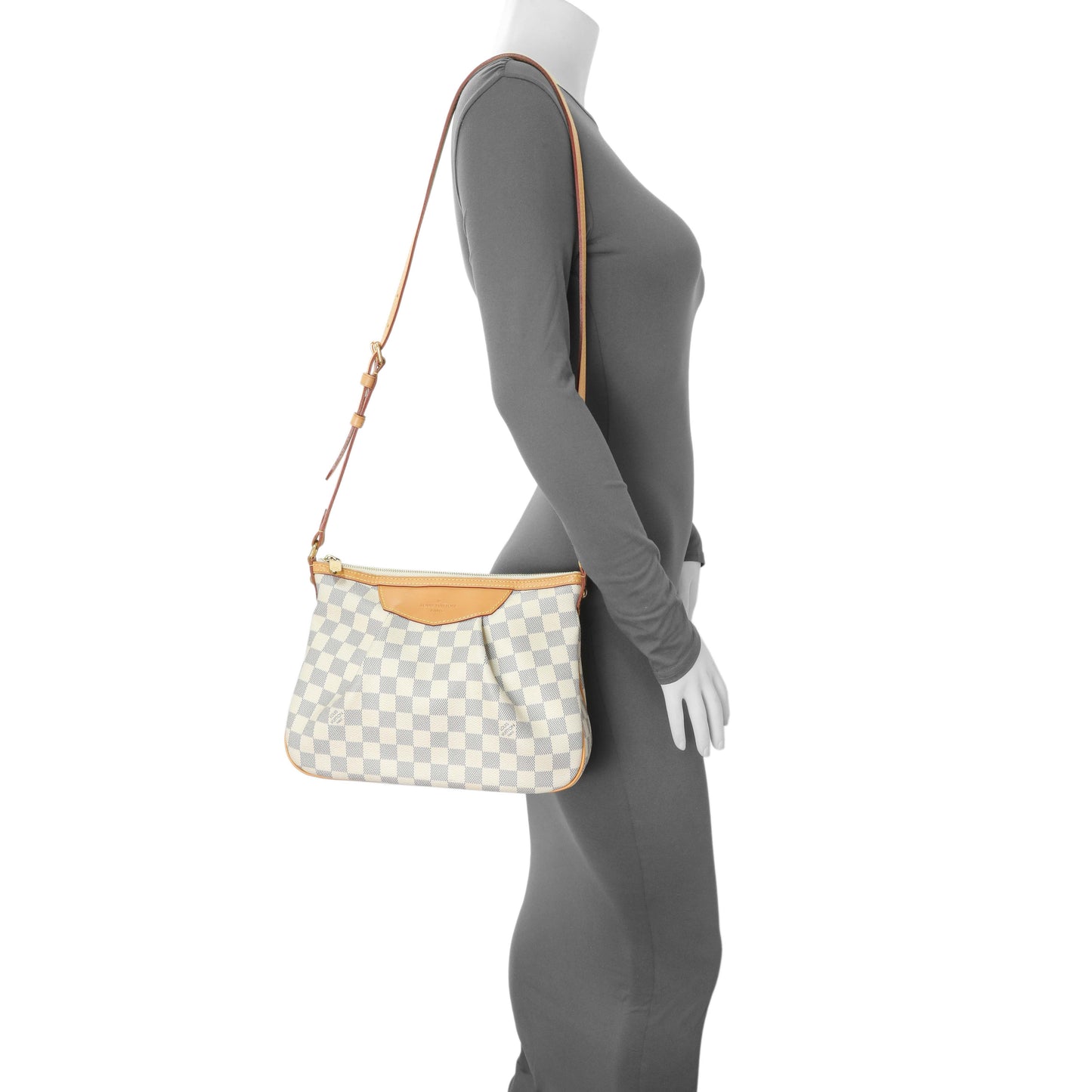 Exclusive Louis Vuitton Damier Azur Siracusa PM — Alternate View 8