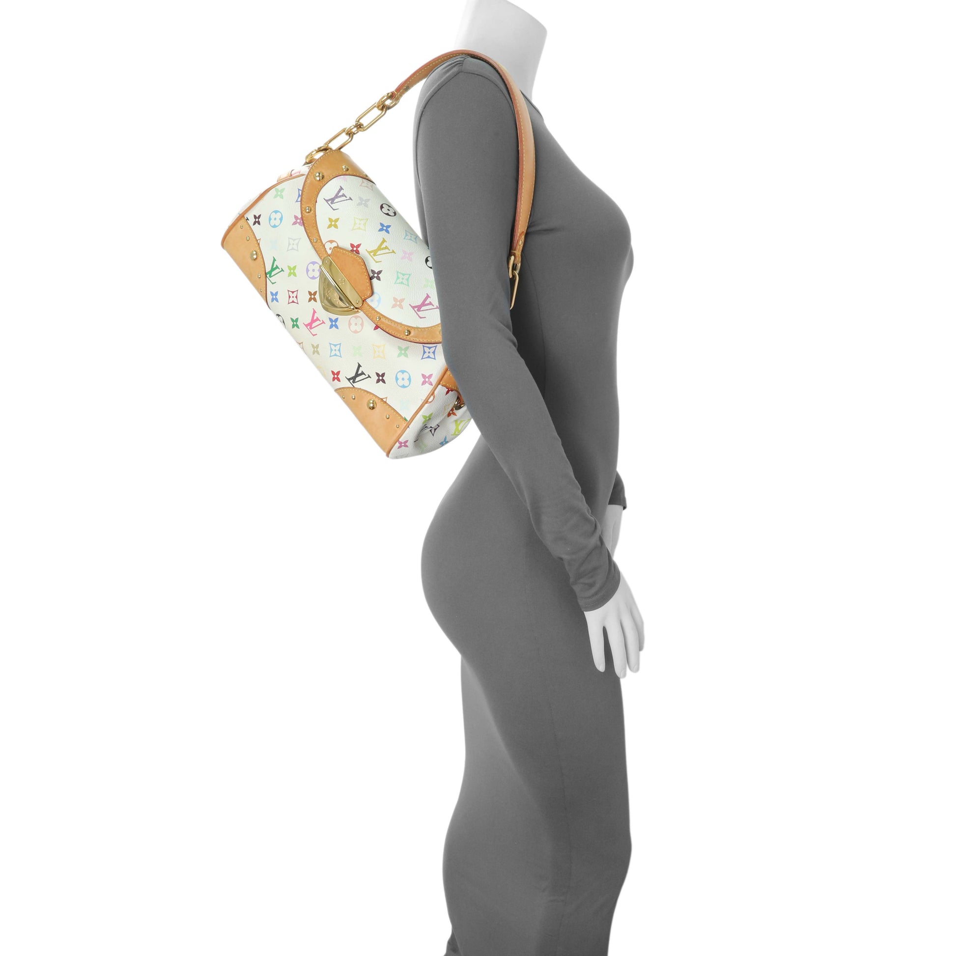 Exclusive Louis Vuitton Monogram Multicolor Beverly MM — Alternate View 14