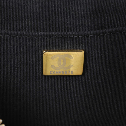 Exclusive Chanel Black Quilted Calfskin Small Camera Case — Alternate View 12
