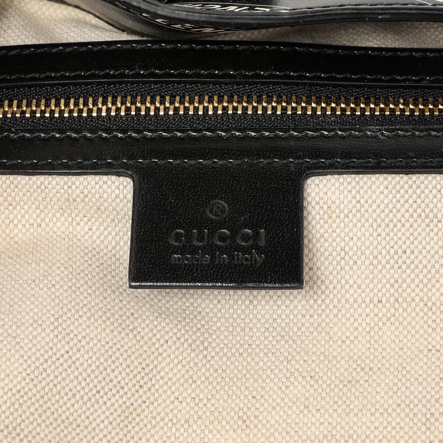 Exclusive Gucci X Balenciaga Black Calfskin Logo Print Medium Jackie 1961 Hobo — Alternate View 10