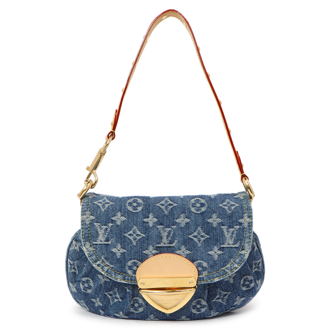 Exclusive Louis Vuitton Blue Denim Sunset — Front View